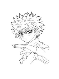 Hunter x Hunter coloring page