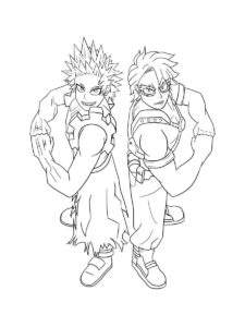 Hunter x Hunter coloring page