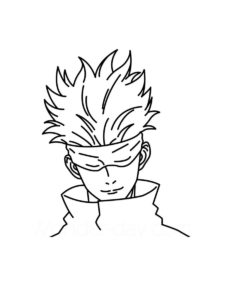 Jujutsu Kaisen coloring page