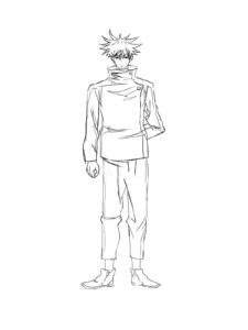 Jujutsu Kaisen coloring page