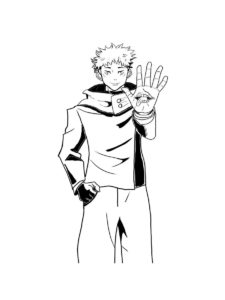 Jujutsu Kaisen coloring page