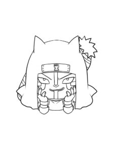 Kankuro coloring page