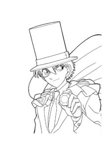 Kuroba Kaito coloring page