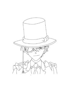 Kuroba Kaito coloring page