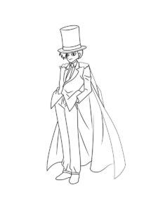 Kuroba Kaito coloring page