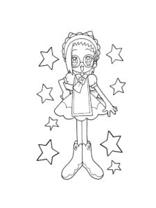 Magical DoReMi coloring page