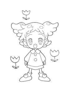 Magical DoReMi coloring page