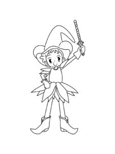 Magical DoReMi coloring page