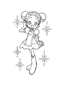 Magical DoReMi coloring page