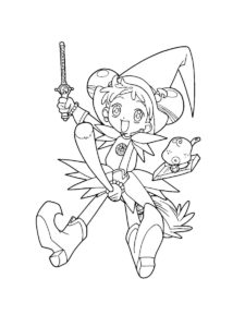 Magical DoReMi coloring page