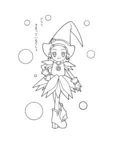 Magical DoReMi coloring page