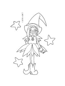 Magical DoReMi coloring page