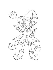 Magical DoReMi coloring page