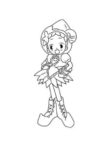 Magical DoReMi coloring page