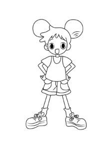 Magical DoReMi coloring page