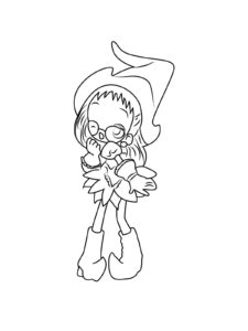 Magical DoReMi coloring page