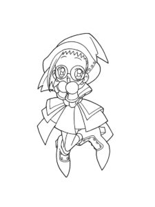 Magical DoReMi coloring page