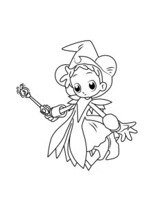 Magical DoReMi coloring page