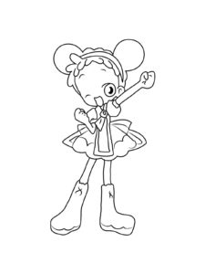 Magical DoReMi coloring page