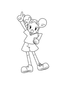 Magical DoReMi coloring page