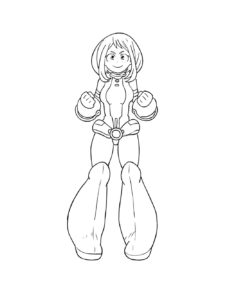 My Hero Academia coloring page