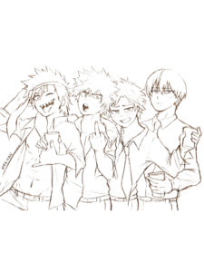 My Hero Academia coloring page