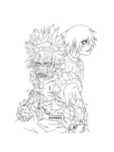 My Hero Academia coloring page