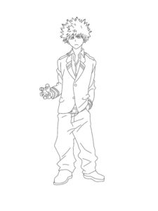 My Hero Academia coloring page