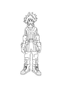 My Hero Academia coloring page