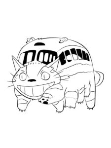 My Neighbor Totoro coloring page