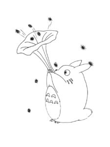 My Neighbor Totoro coloring page