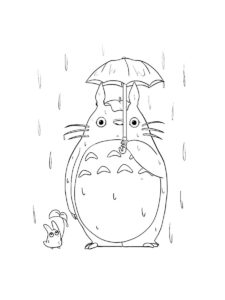 My Neighbor Totoro coloring page