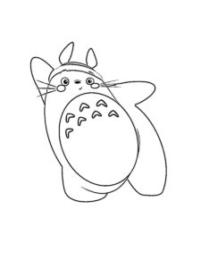 My Neighbor Totoro coloring page