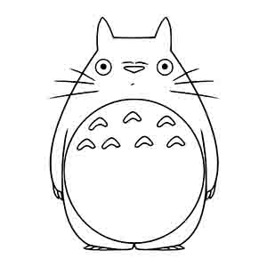 My Neighbor Totoro coloring pages