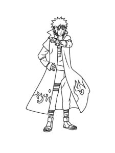 Namikaze Minato coloring page