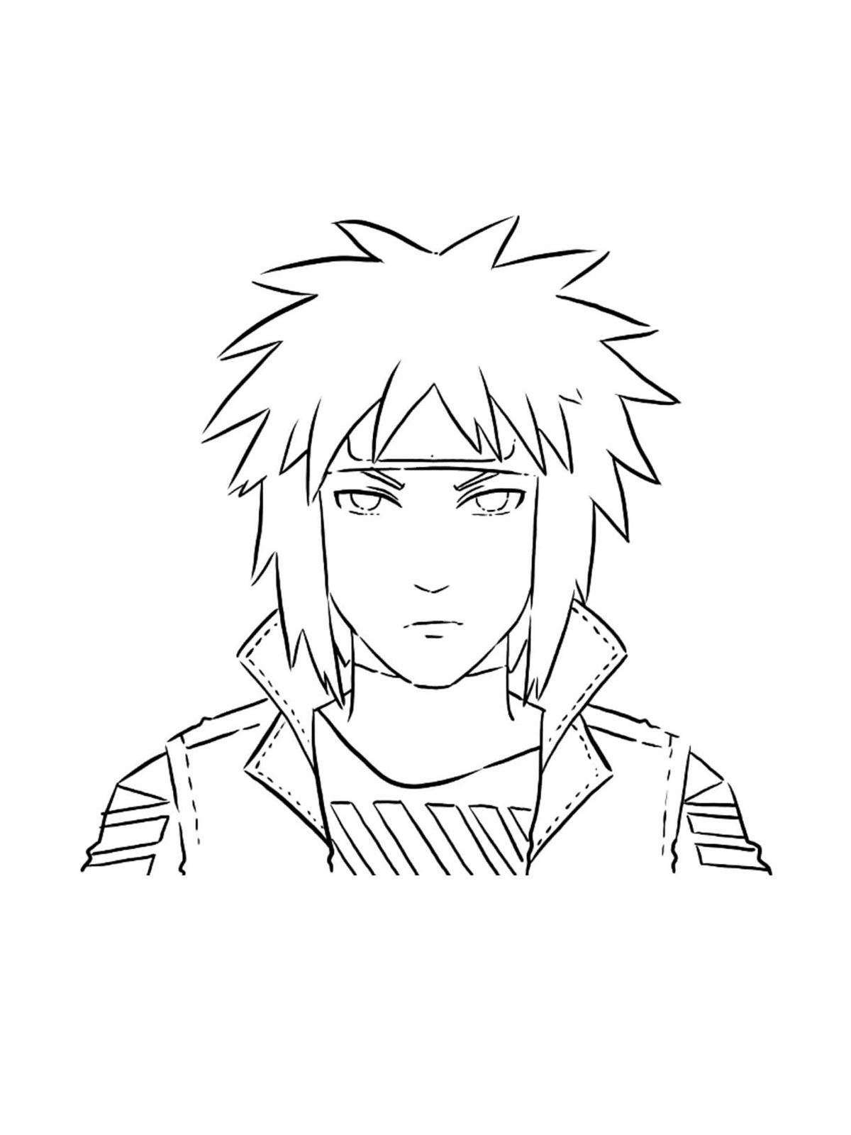 Namikaze Minato coloring page