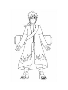 Naruto coloring page