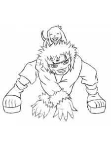 Naruto coloring page