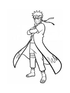 Naruto coloring page