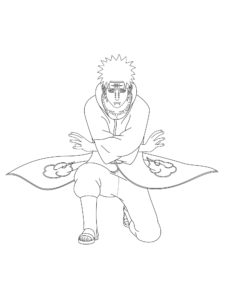 Naruto coloring page