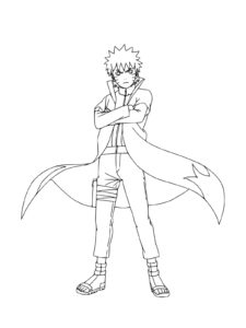 Naruto coloring page