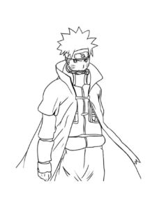 Naruto coloring page