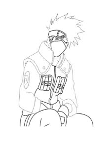 Naruto coloring page