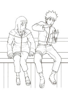 Naruto coloring page