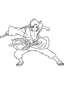 Naruto coloring page