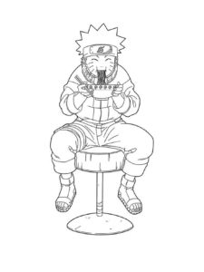 Naruto coloring page