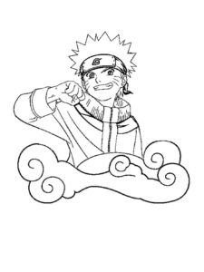 Naruto coloring page