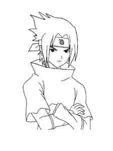 Naruto coloring page