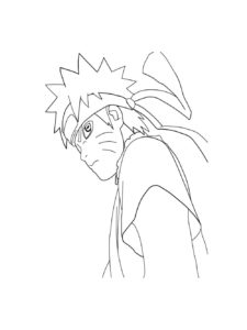 Naruto coloring page