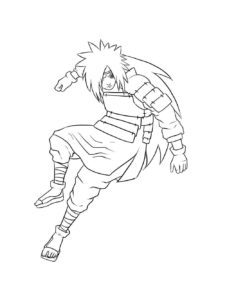 Naruto coloring page